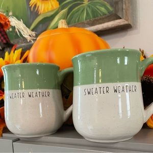 Coffee Mugs - set of two